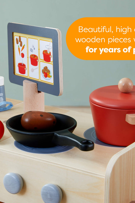 Creative Play 3 in 1 – Play Kitchen, Store & Workshop