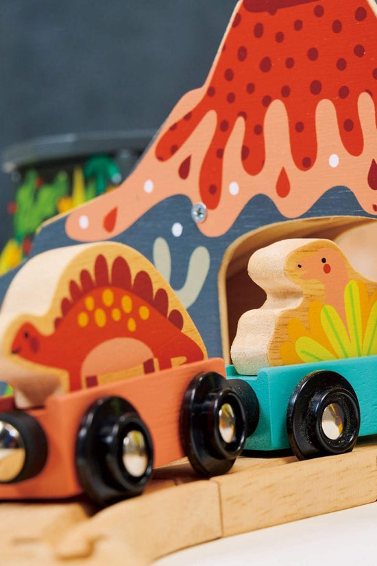 Lost World Dinosaur Railway Set