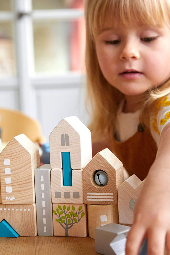 Bad Rodach 18 Piece Wooden Building Blocks