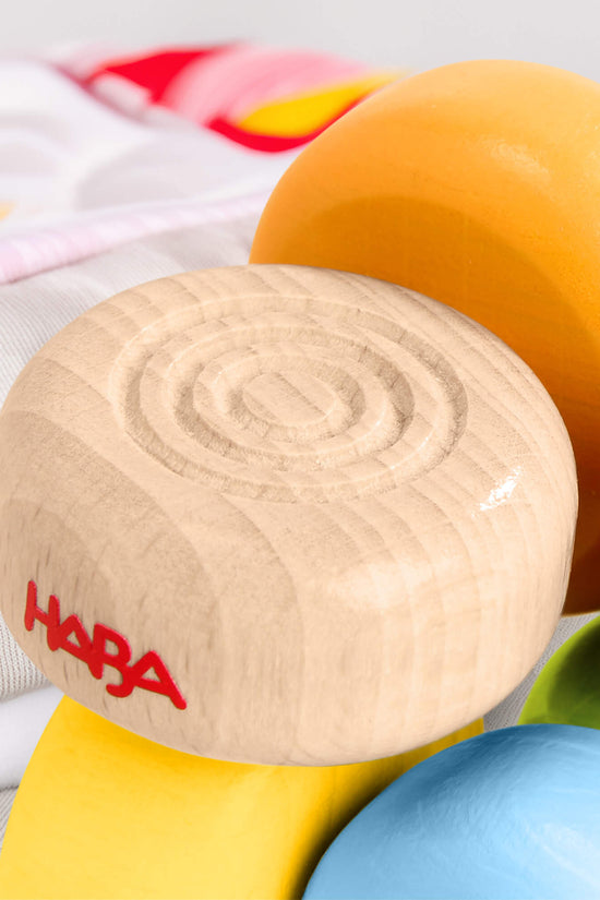 Color Drops Wooden Grasping and Teething Toy