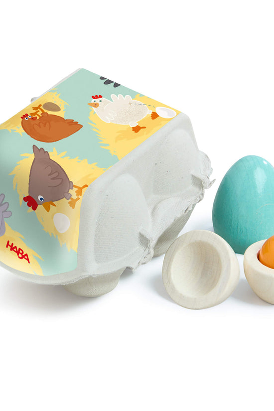 Creative Play – Wooden Eggs Play Food Set