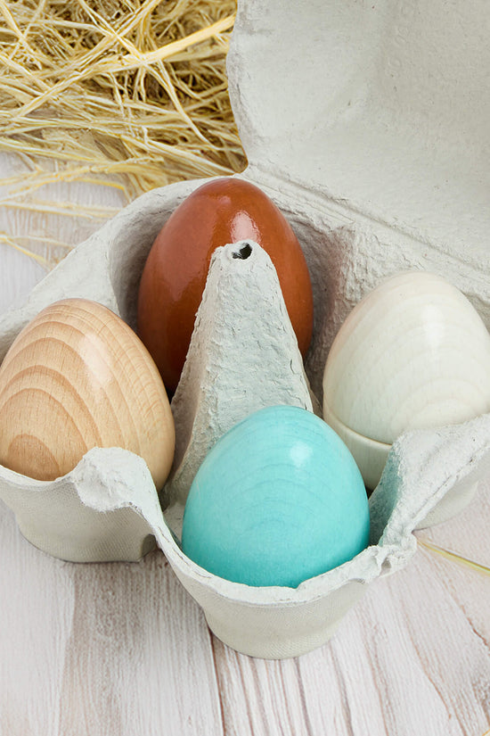 Creative Play – Wooden Eggs Play Food Set