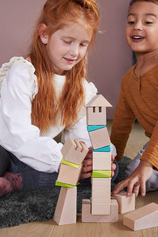 Crooked Towers Wooden Blocks