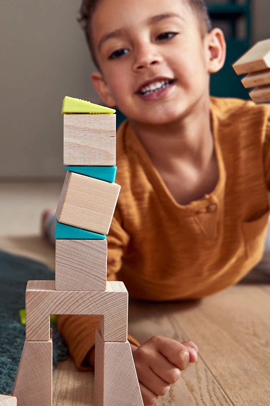 Crooked Towers Wooden Blocks
