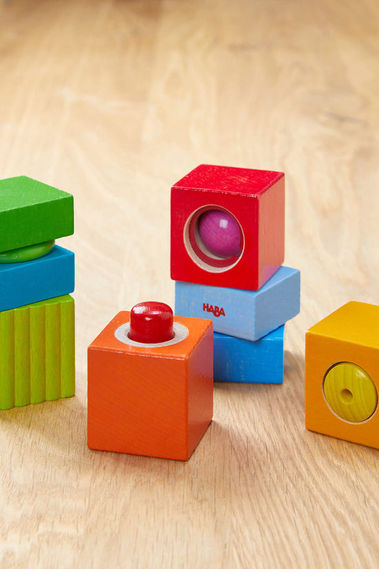 Fun with Sounds Wooden Discovery Blocks