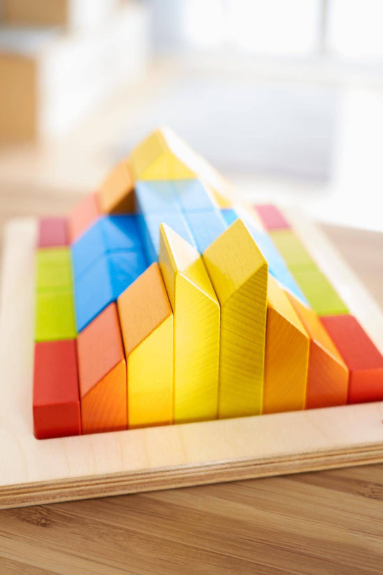 Creative Stones 3D Wooden Arranging Blocks