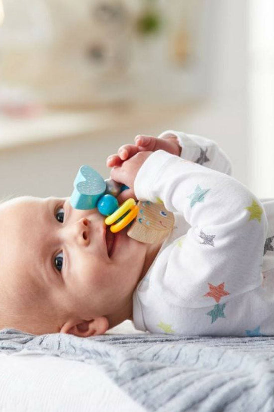 Rattlefish Wooden Baby Rattle