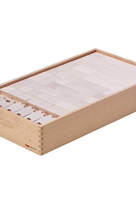 Interlocking Wooden Blocks Construction Set