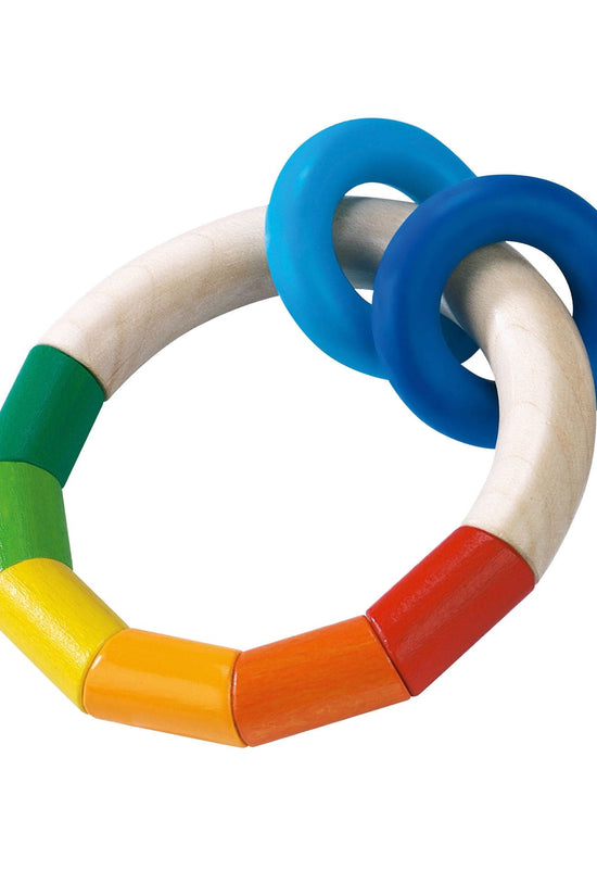 Kringelring Wooden Baby Rattle