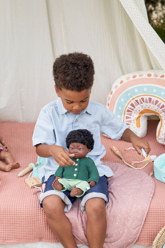 Doll-Sized Wooden Doctor Set