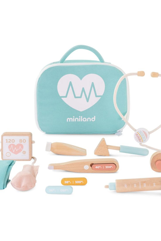 Doll-Sized Wooden Doctor Set