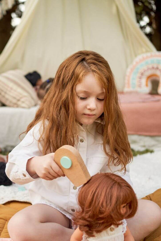 Wooden Doll Beauty Set