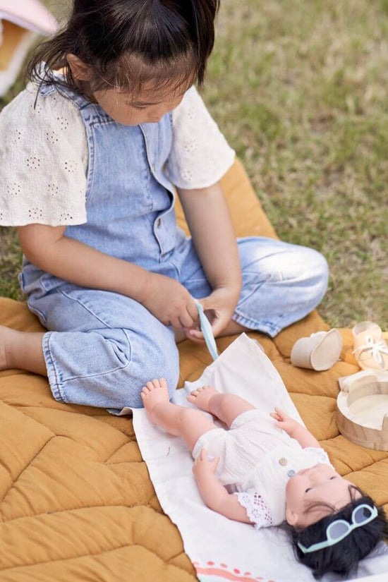Wooden Doll Care Set
