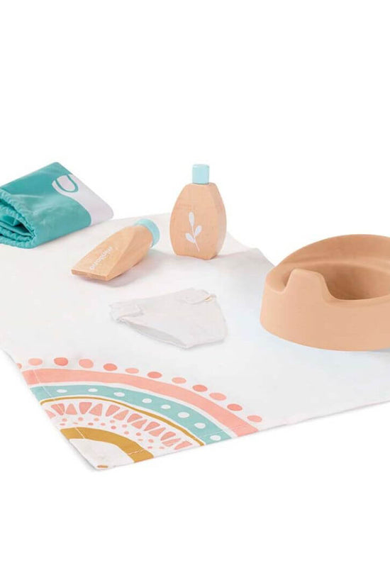 Wooden Doll Care Set