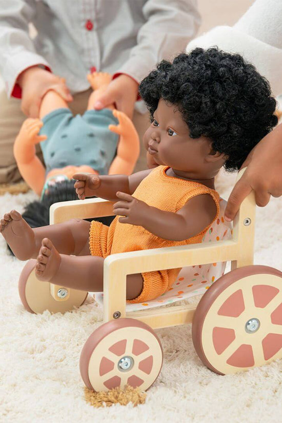 Wooden Doll Wheelchair