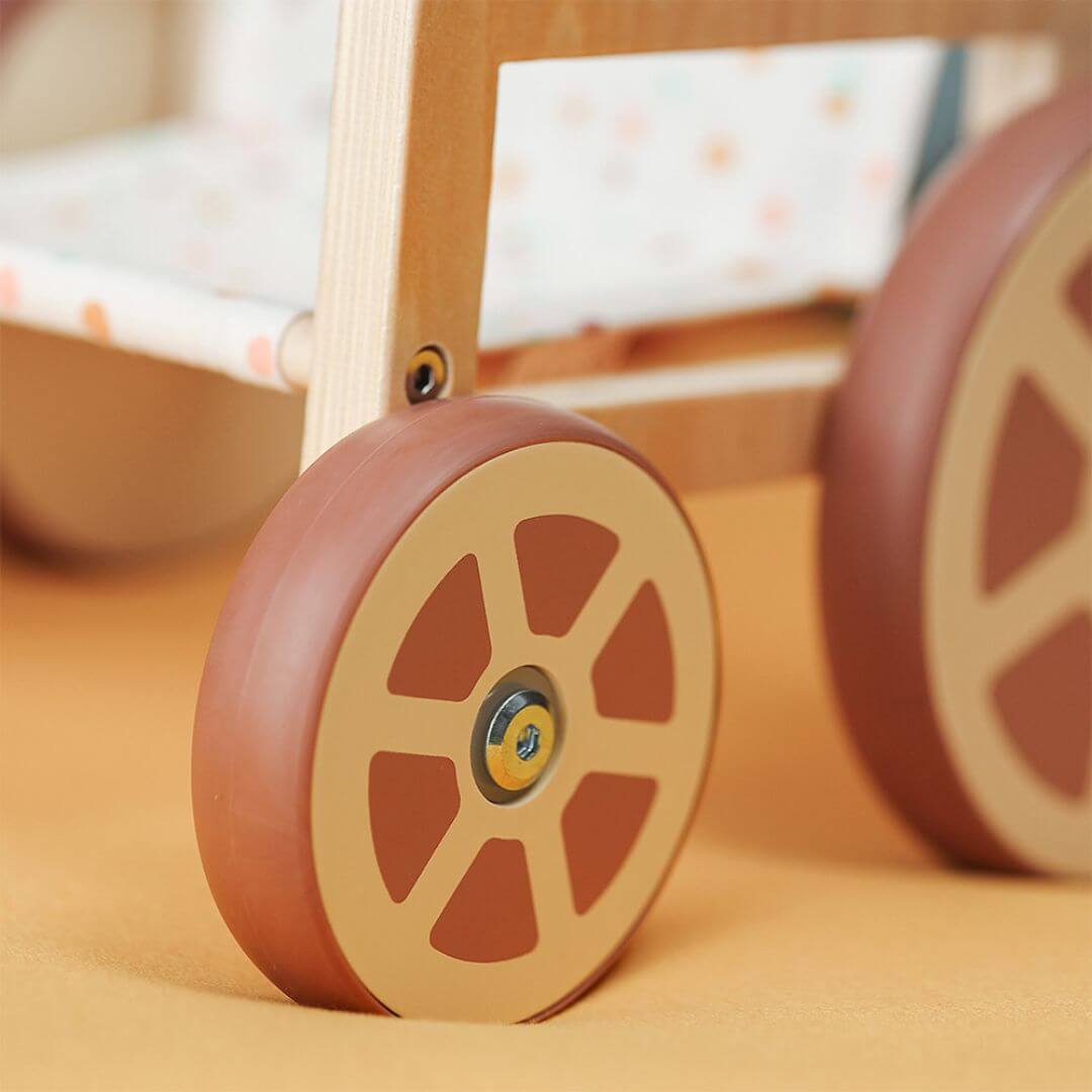 Wooden Doll Wheelchair