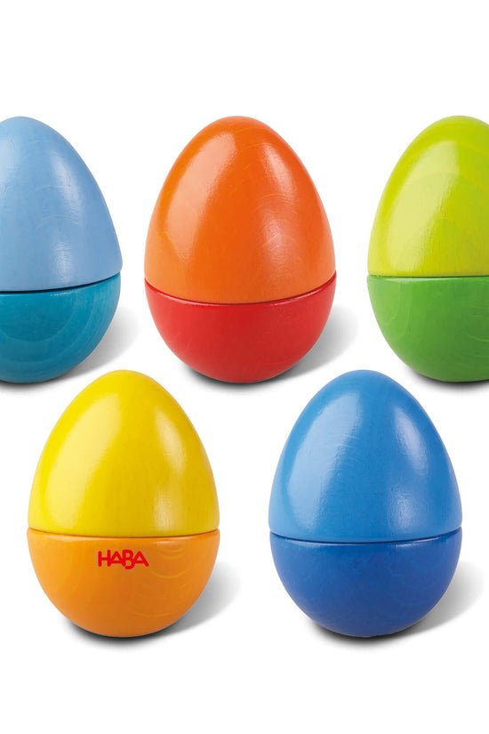 Fun with Sounds Wooden Eggs