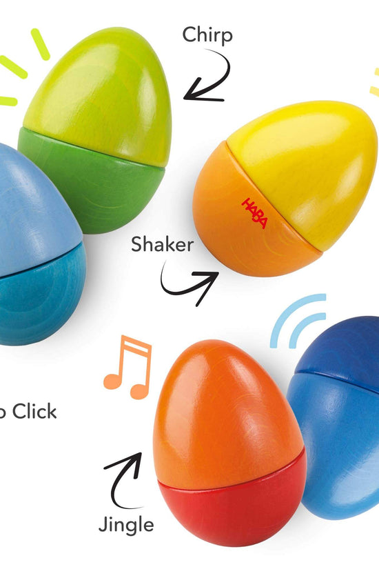 Fun with Sounds Wooden Eggs