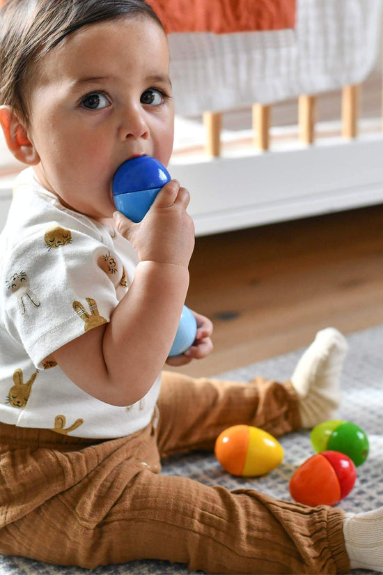 Fun with Sounds Wooden Eggs