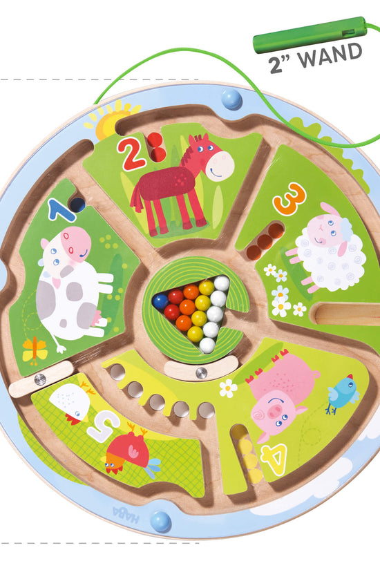 Number Maze Magnetic Game