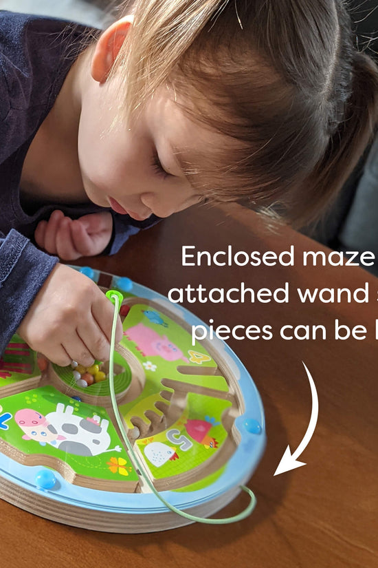 Number Maze Magnetic Game