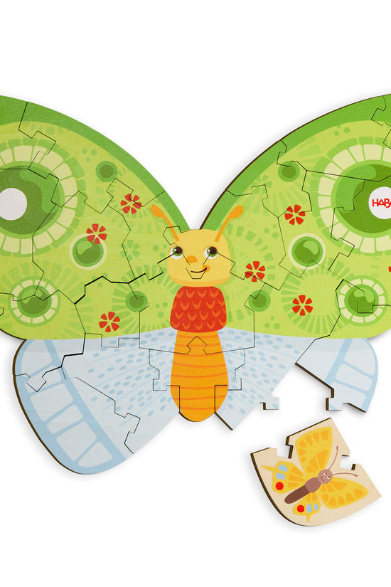 Butterfly 2-in-1 Wooden Puzzle