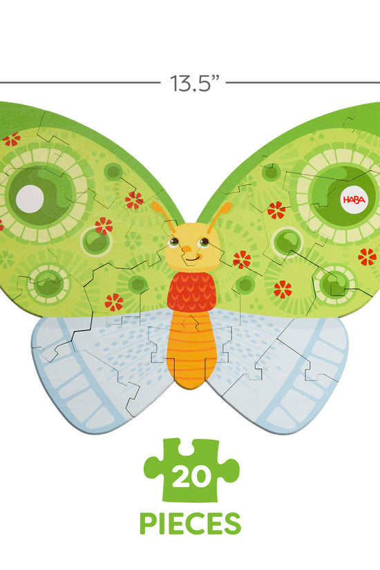 Butterfly 2-in-1 Wooden Puzzle