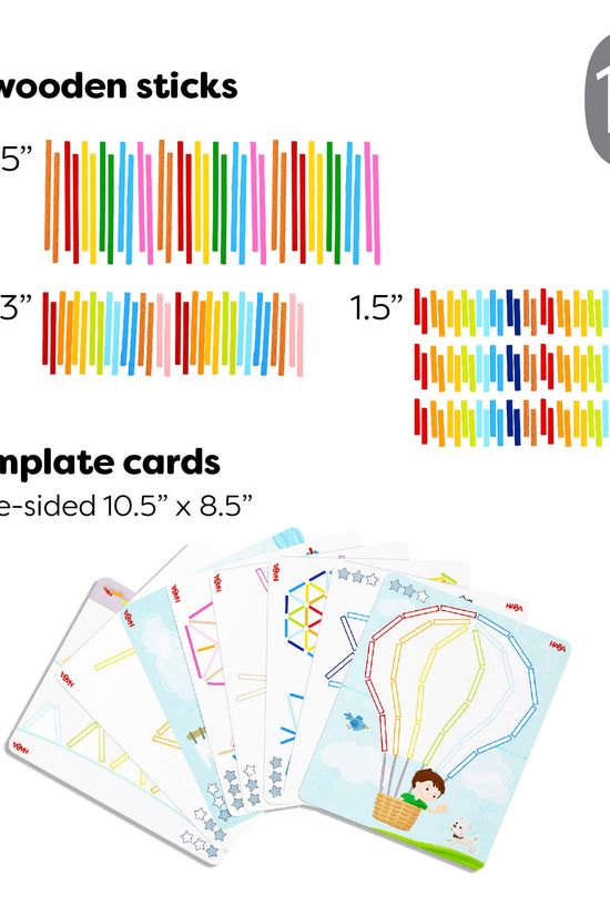 Stabix Wooden Arranging & Matching Game
