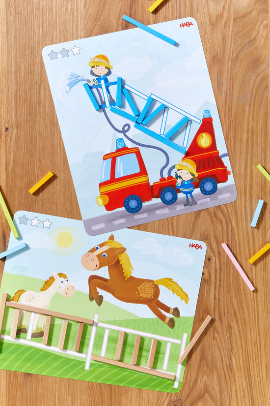 Stabix Wooden Arranging & Matching Game