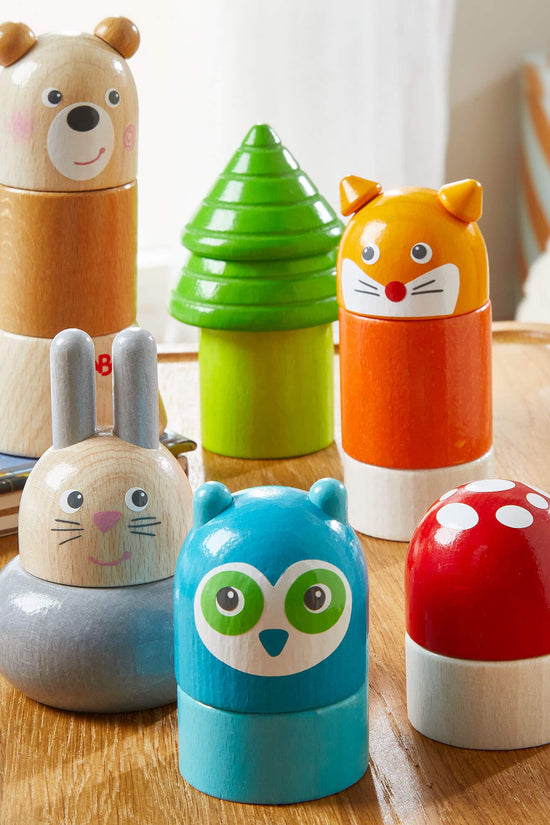 Forest Animals Wooden Stacking Toy