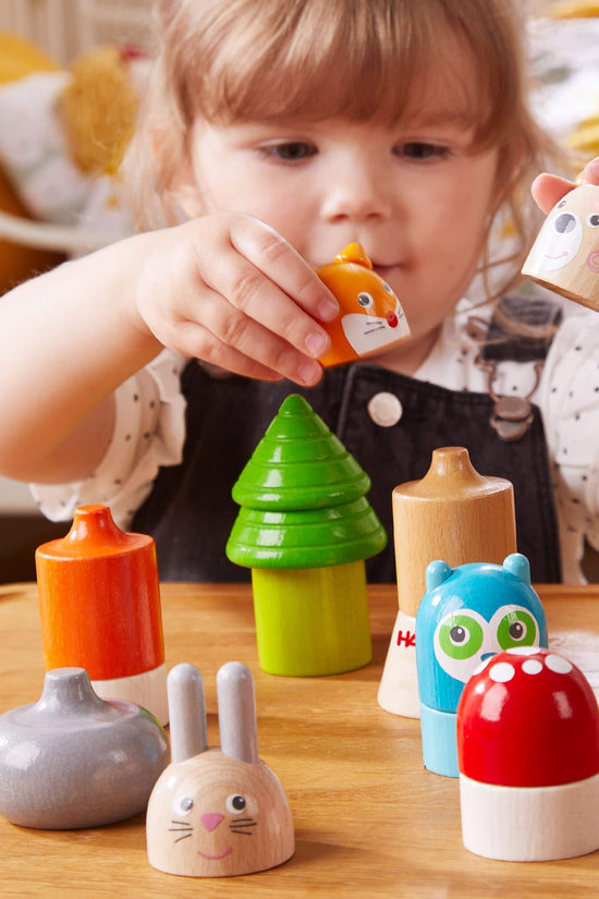 Forest Animals Wooden Stacking Toy