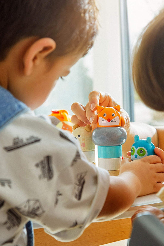Forest Animals Wooden Stacking Toy