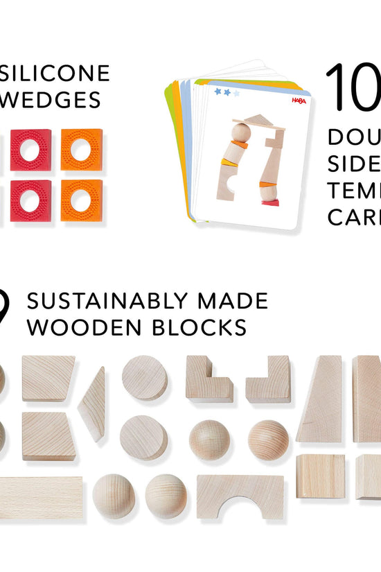 Teetering Towers Wooden Blocks